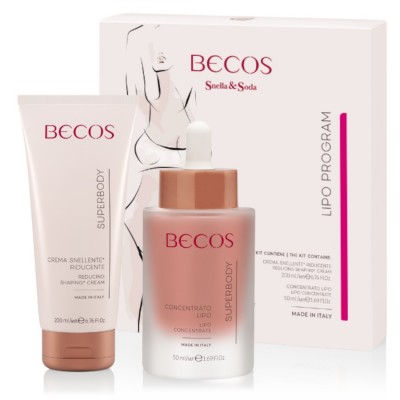 Snella&soda Kit Lipo Program - Abnehmende Reduzierende Creme + Lipo Konzentrat 