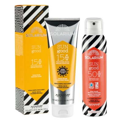 Solarium Creme Spf15 + Spray Spf50 Schutz Für Gesicht Und Körper