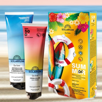 SOLARIUM Summer Set - Sonnencreme SPF50 150 ml + After-Sun mit Tan Prolonger 250 ml 